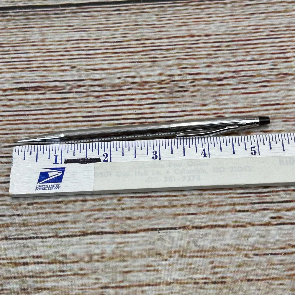 Cross Century‎ Lustrous Chrome Mechanical Pencil Made in USA Vintage with Box